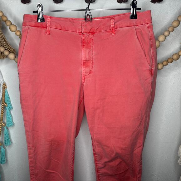 Sundry Peach Pink Cropped Pants - Picture 1 of 5